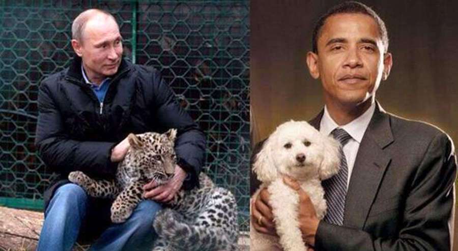 Obama and Putin Personality Contrast
